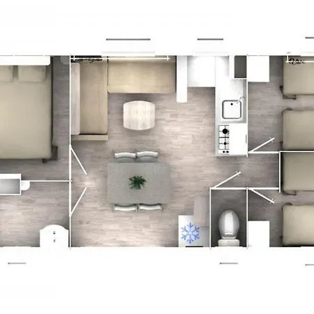 Camping Les Cantarelles אתר קמפינג